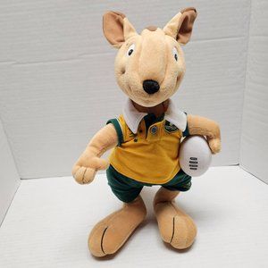 Wallabies Plush Kangaroo Stuffed Animal Rugby Union Australia Wally 03 Mascot